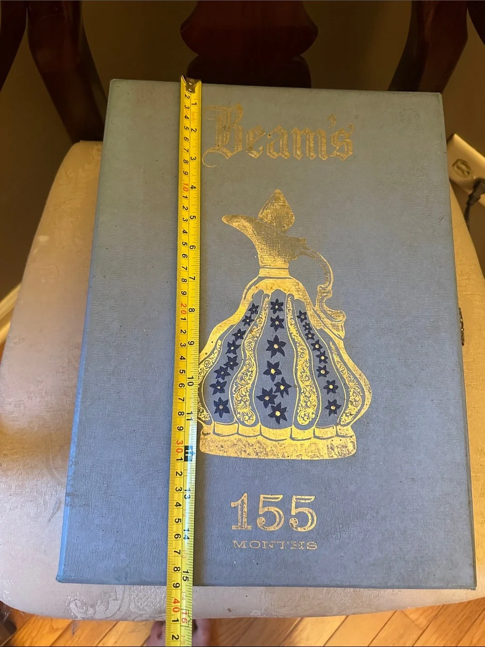 Jim Beam’s 155 Months 1970 whiskey decanter and box